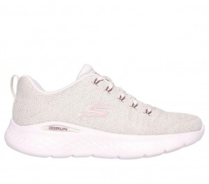 Beige Skechers Go Run Lite - Pure Women's Sneakers | ZVYA-38067