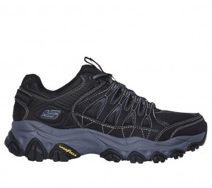 Black Skechers After Burn M.Fit 2.0 Men's Sneakers | QZVL-81435