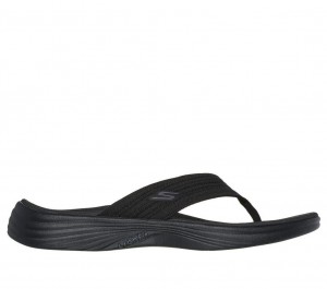 Black Skechers Arch Fit Radiance - Lure Women's Sandals | LJWP-10927