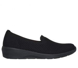 Black Skechers Arya - Clear Skies Women's Flats | VKZS-96184