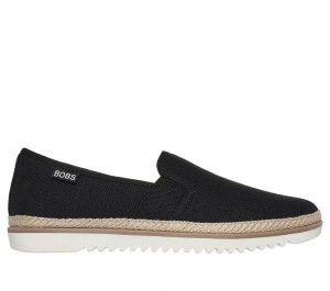 Black Skechers Bobs Flexpadrille Lo Women's Flats | KEBF-81246