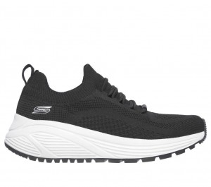 Black Skechers Bobs Sport Sparrow 2.0 - Allegiance Crew Women's Sneakers | ETJY-25481