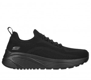 Black Skechers Bobs Sport Sparrow 2.0 - Allegiance Crew Men's Sneakers | UEAN-10849