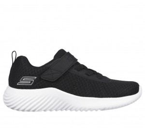 Black Skechers Bounder - Baronik Boys' Sneakers | MPGX-20546