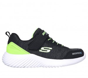 Black Skechers Bounder - Dripper Drop Boys' Sneakers | CDSX-92360