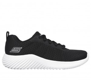 Black Skechers Bounder - Karonik Boys' Sneakers | FCBG-63905