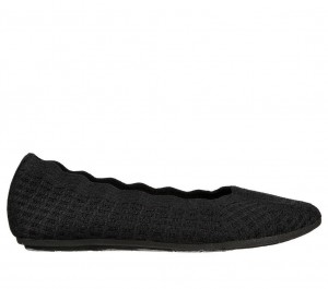 Black Skechers Cleo 2.0 - Forevermore Women's Flats | PYWO-20167