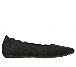 Black Skechers Cleo 2.0 - Love Spell Women's Flats | KEWH-75362