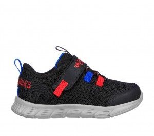 Black Skechers Comfy Flex - Ruzo Boys' Sneakers | RDNW-09215