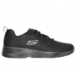 Black Skechers Dynamight 2.0 - Eye To Eye Women's Sneakers | VZTN-51984