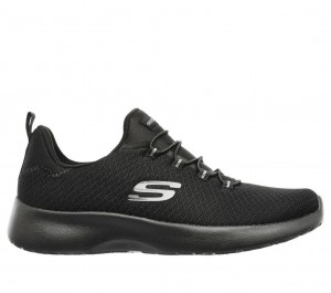 Black Skechers Dynamight Women's Sneakers | PRFU-39465