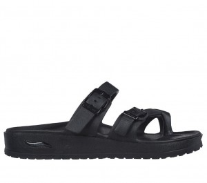 Black Skechers Foamies: Arch Fit Cali Breeze - Leyla Women's Sandals | GTYZ-23159