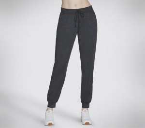 Black Skechers Go Dri Swift Jogger Women's Pants | AQCD-53908