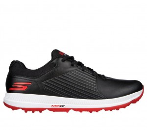 Black Skechers Go Golf Elite 5 - Gf Men's Walking Shoes | SXPL-52174