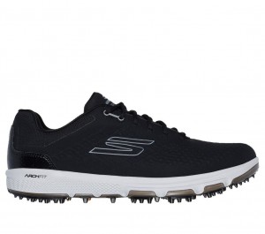 Black Skechers Go Golf Pro 6 Sl Men's Walking Shoes | PRSU-40285