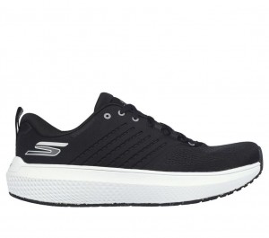 Black Skechers Go Run Balance 3 Men's Sneakers | WXTF-14973