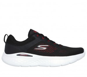 Black Skechers Go Run Lite Men's Sneakers | TAHJ-69073