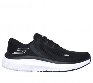 Black Skechers Go Run Pure 4 Arch Fit Men's Sneakers | SHAJ-91873