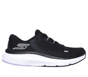 Black Skechers Go Run Pure 4 Women's Sneakers | NLOQ-45120