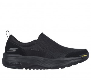 Black Skechers Go Walk Arch Fit Outdoor - Castle Rock Men's Sneakers | HKGD-43651