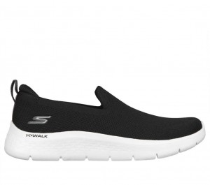 Black Skechers Go Walk Flex - Rightful Men's Slip On | ECKA-67041