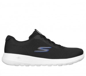 Black Skechers Go Walk Max - Midshore Men's Slip On | HECU-21603