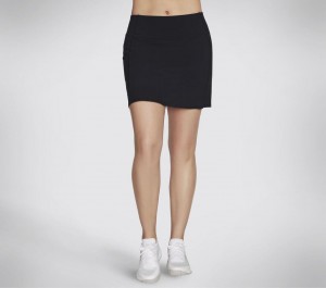 Black Skechers Go Walk Women's Skorts | XROM-29540