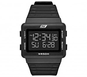 Black Skechers Larson Men's Watch | ENJZ-43021