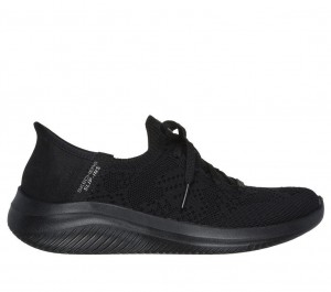 Black Skechers Martha Stewart Slip-ins: Ultra Flex 3.0 Women's Sneakers | YIRJ-17352