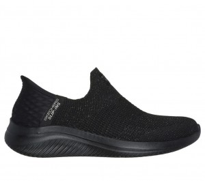 Black Skechers Martha Stewart X Slip-ins: Ultra Flex 3 Women's Sneakers | HJDI-61823