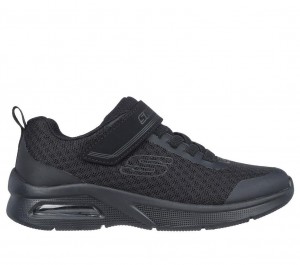 Black Skechers Microspec Max - Gorvix Boys' Sneakers | UQAT-34506