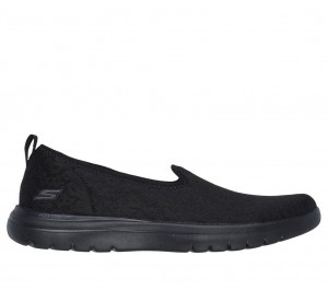 Black Skechers On The Go Flex - Eden Women's Flats | JLKR-24890