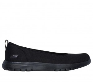 Black Skechers On The Go Flex - Siena Women's Flats | WESR-91856