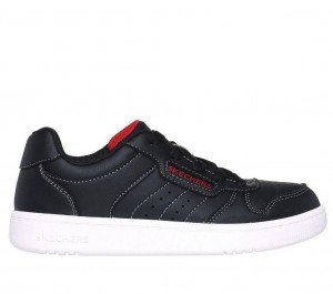 Black Skechers Quick Street - Vorton Boys' Sneakers | RMBS-87023