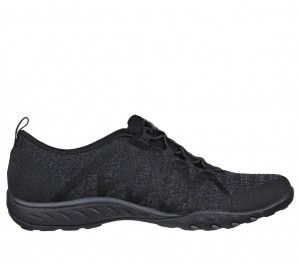 Black Skechers Relaxed Fit: Breathe-easy - Infi-knity Women's Slip On | TIAD-89572