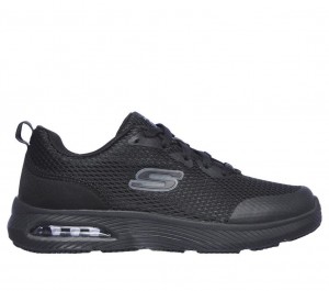 Black Skechers Relaxed Fit: Dynaair Sr Women's Work Shoes | UIMJ-59301