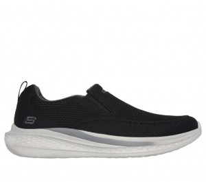 Black Skechers Relaxed Fit: Slade - Royce Men's Slip On | VPRT-80159