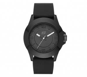 Black Skechers Rosencrans Midsize Women's Watch | BPEM-18094