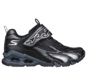 Black Skechers S Lights: Hydro Lights - Heat Stride Boys' Sneakers | JZYS-75034