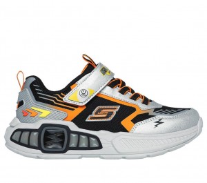 Black Skechers S Lights: Light Storm 3.0 Boys' Sneakers | WTUV-69312