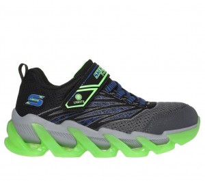 Black Skechers S Lights: Mega Surge Boys' Sneakers | TSZD-65391