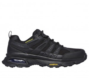 Black Skechers Skech-air Envoy Men's Sneakers | JCEA-03789