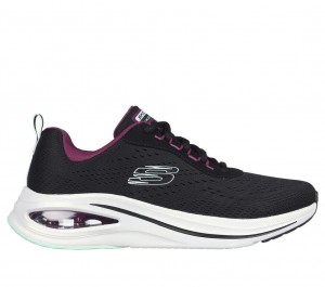 Black Skechers Skech-air Meta - Aired Out Women's Sneakers | BUAY-63950