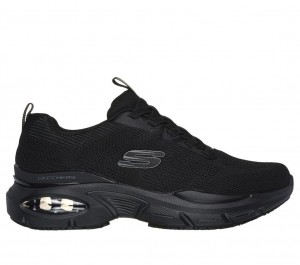 Black Skechers Skech-air Ventura Sr Men's Work Shoes | OBTM-81645