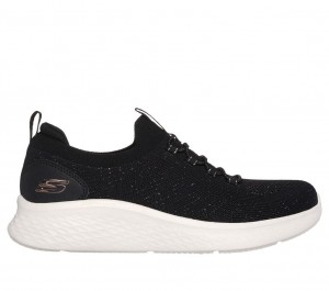 Black Skechers Skech-lite Pro - Touch Of Sparkle Women's Sneakers | MDJN-16854