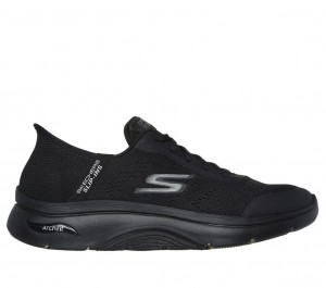 Black Skechers Slip-ins: Arch Fit 2.0 - Simplicity 2 Men's Sneakers | CDFB-40632