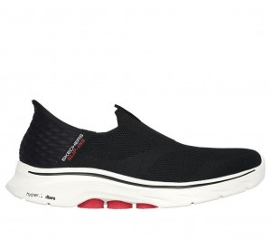 Black Skechers Slip-ins: Go Walk 7 - Easy On 2 Men's Sneakers | BFVP-63481