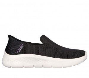 Black Skechers Slip-ins: Go Walk Flex - Relish Women's Sneakers | LPOD-98013