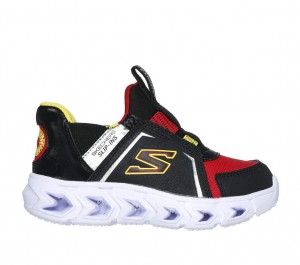 Black Skechers Slip-ins: Hypno-flash 2.0 - Vexlux Boys' Sneakers | ERDM-52897