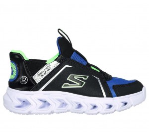 Black Skechers Slip-ins: Hypno-flash 2.0 - Vexlux Boys' Sneakers | EYUB-95643